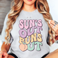 Suns Out Buns Out Tee | Beach Breeze Collection | Unisex Pre-Shrunk T-Shirt