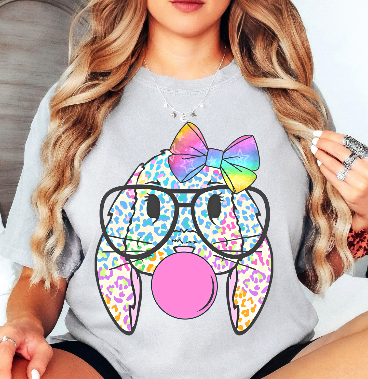 Nerdy Bunny Tee | Hoppin' Into Spring Collection | Unisex Pre-Shrunk T-Shirt