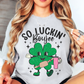 So Luckin' Boujee Tee | Feeling Lucky Collection | Unisex Pre-Shrunk T-Shirt