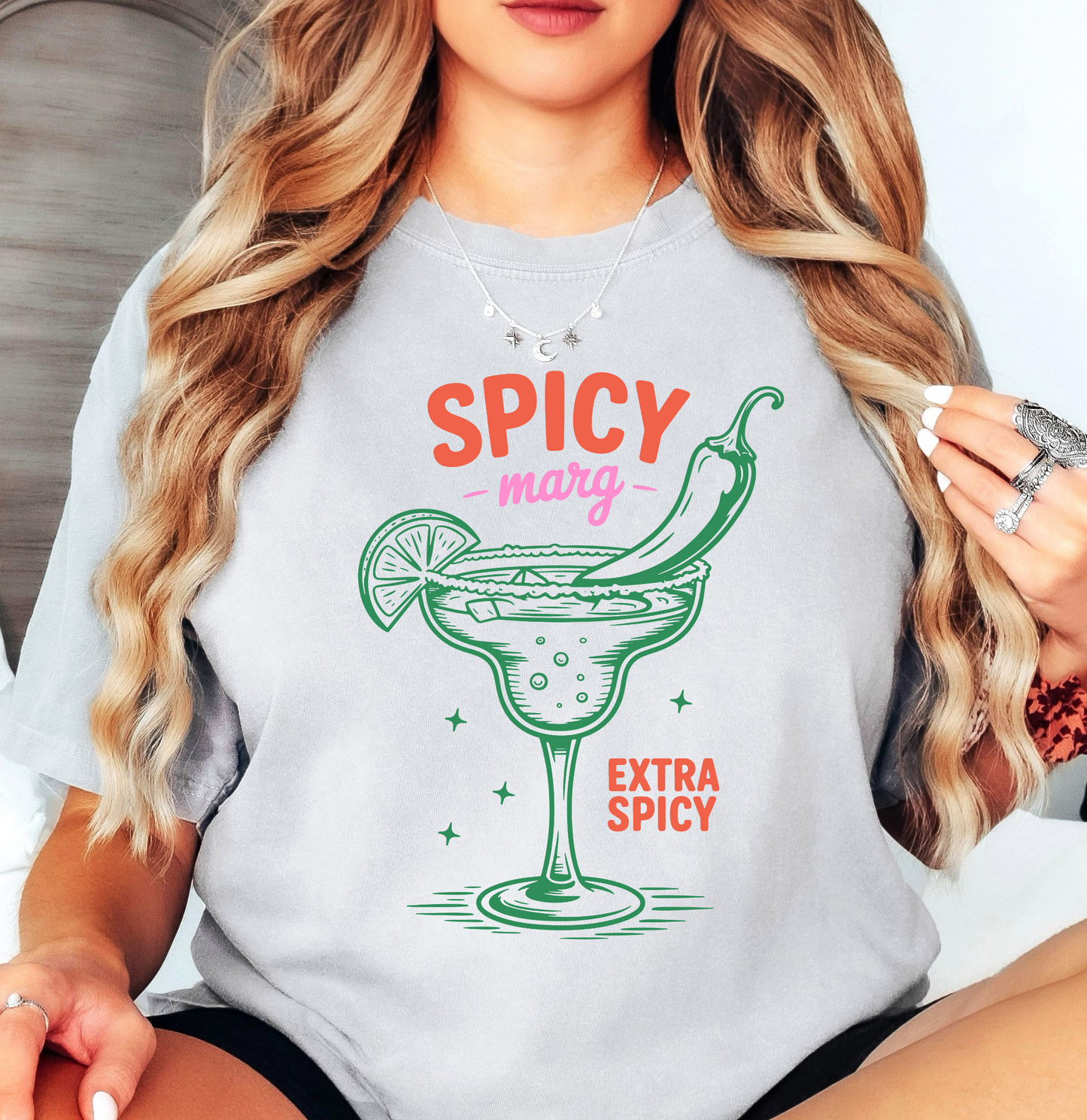 Spicy Margarita Tee | Groovy Vibes Collection | Unisex Pre-Shrunk T-Shirt