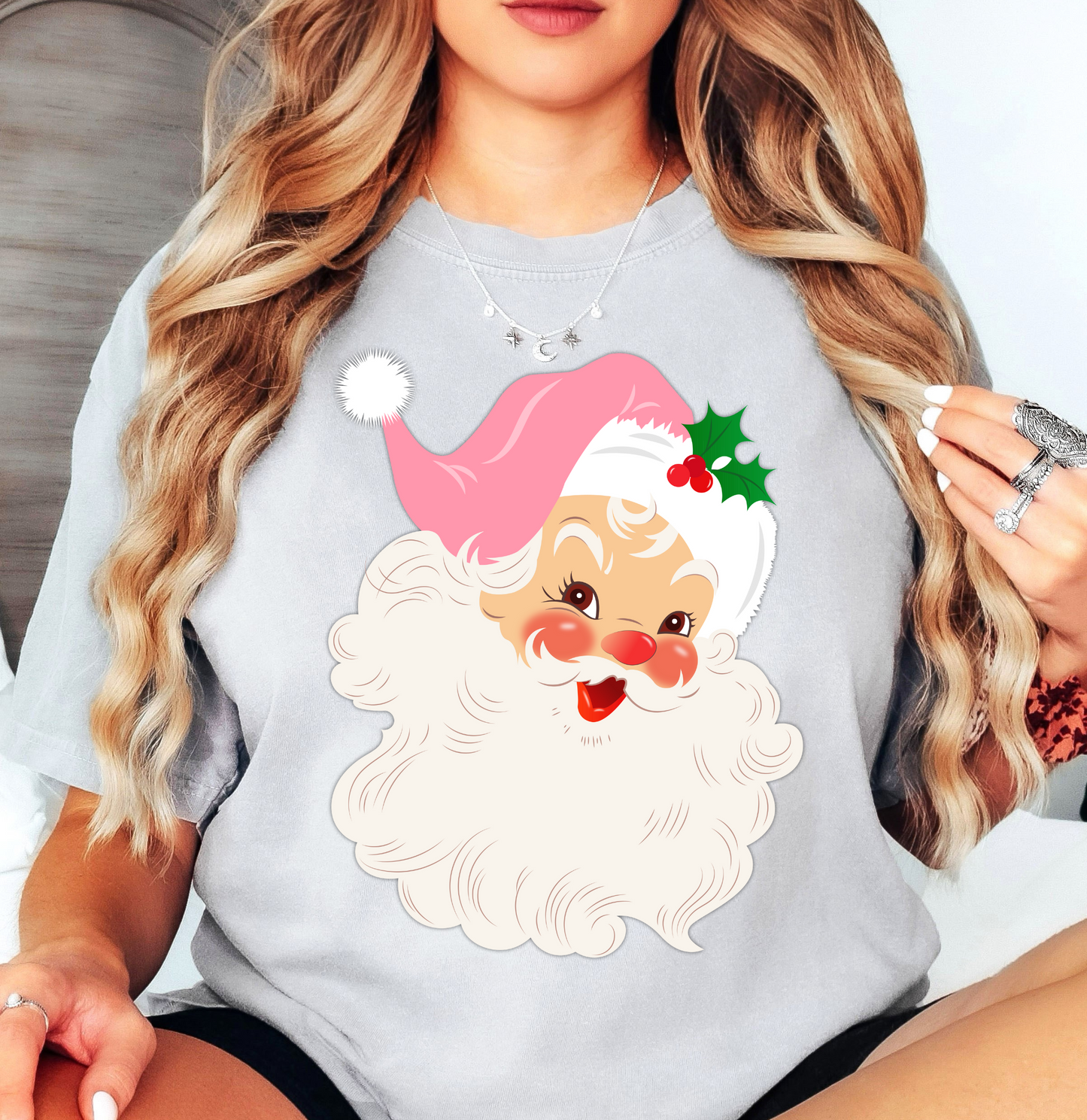 Vintage Santa Tee | Tis The Season Collection | Unisex Pre-Shrunk T-Shirt