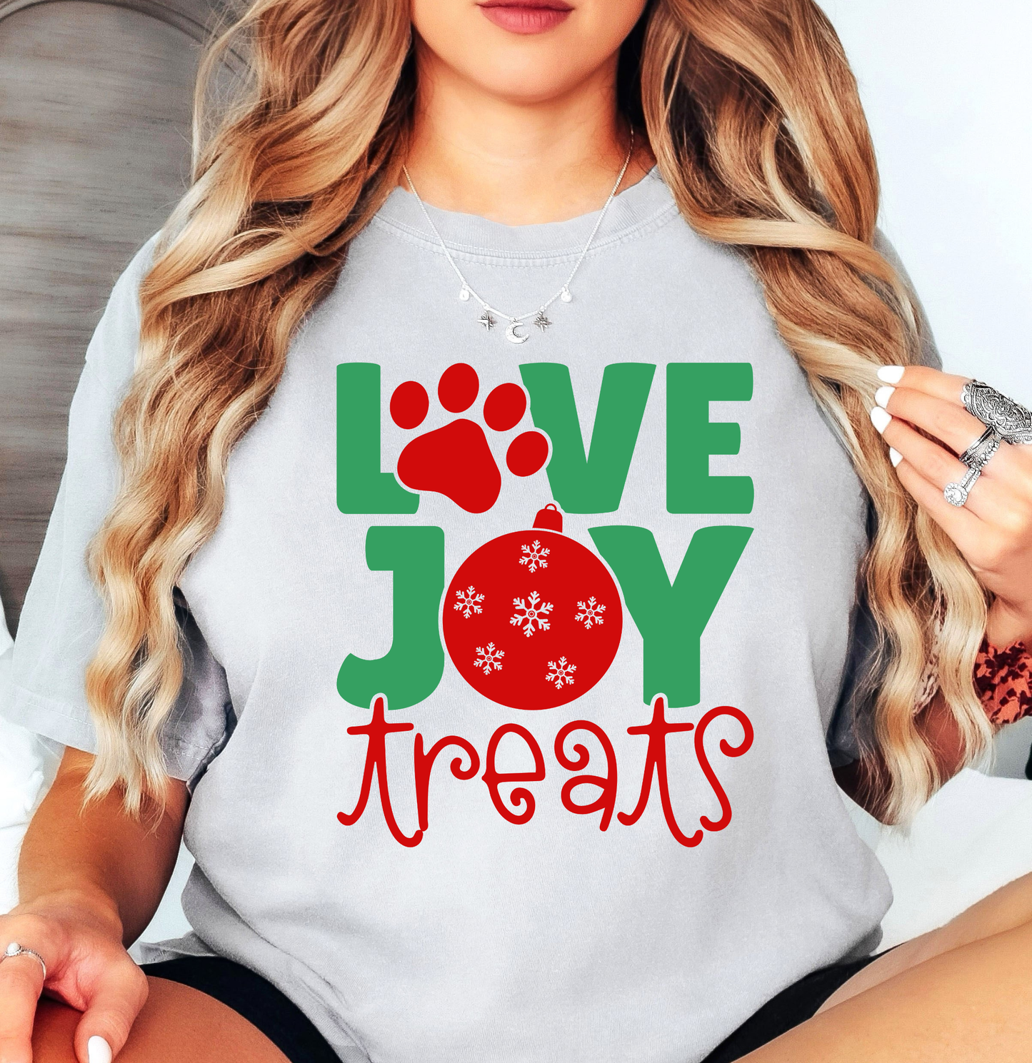 Love Joy Treats Tee | Pawsitive Vibes Collection | Unisex Pre-Shrunk T-Shirt