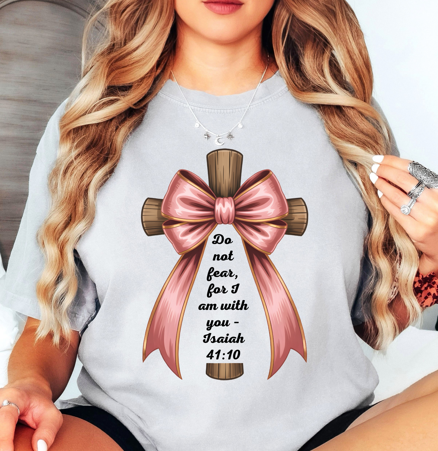 Do Not Fear (Isaiah 41:10) Tee | Walk By Faith Collection | Unisex Pre-Shrunk T-Shirt