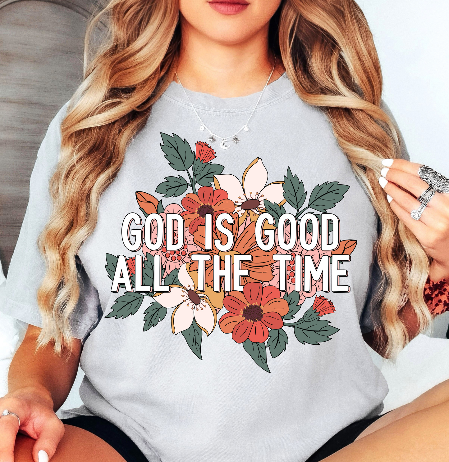 God Is Good All The Time Tee | Walk By Faith Collection | Unisex Pre-Shrunk T-Shirt