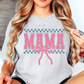 Checkered Mama Bow Tee | Mama Mode Activated Collection | Unisex Pre-Shrunk T-Shirt