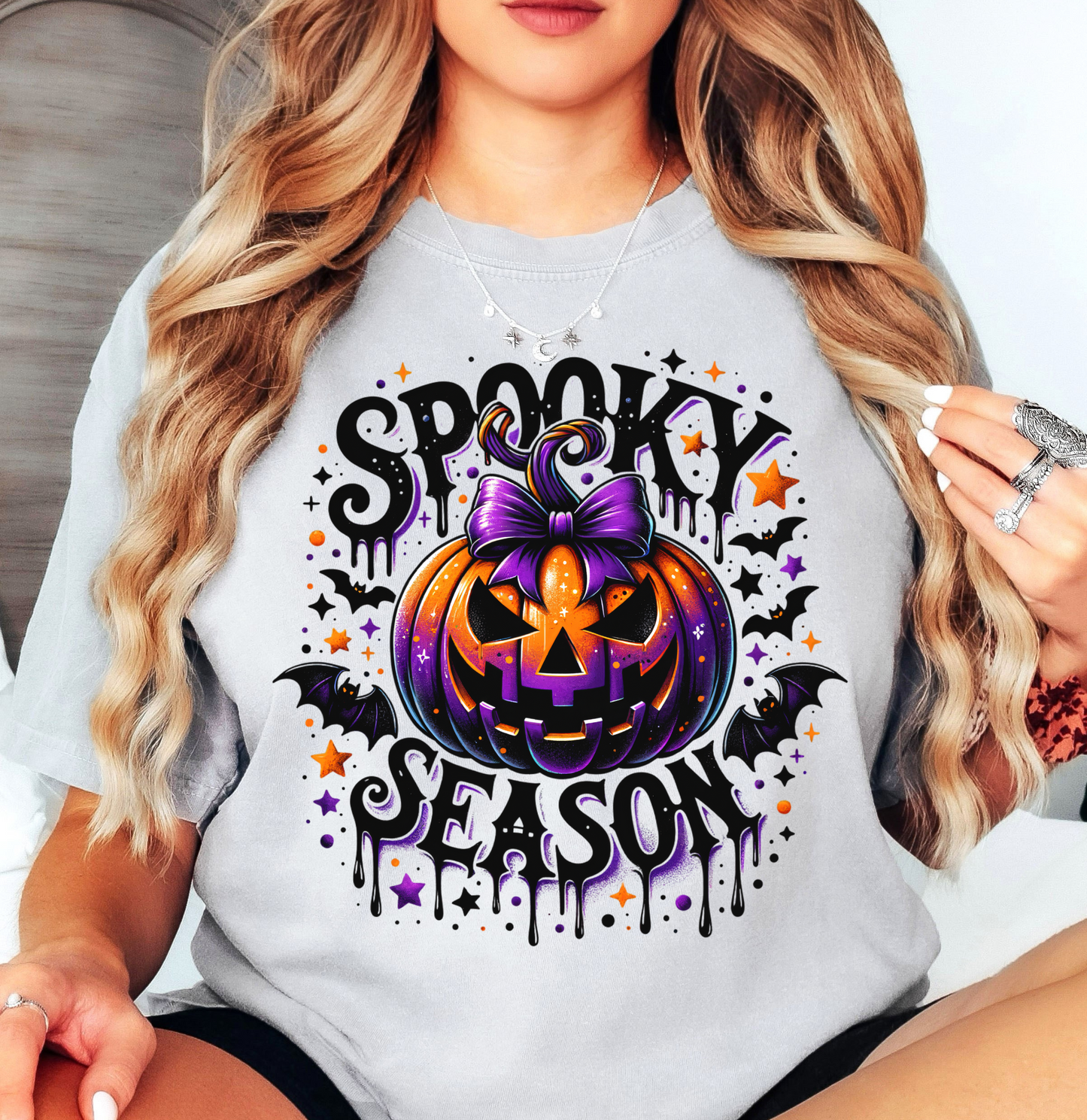 Spooky Season Tee | Boo-tiful Vibes Collection | Unisex Pre-Shrunk T-Shirt