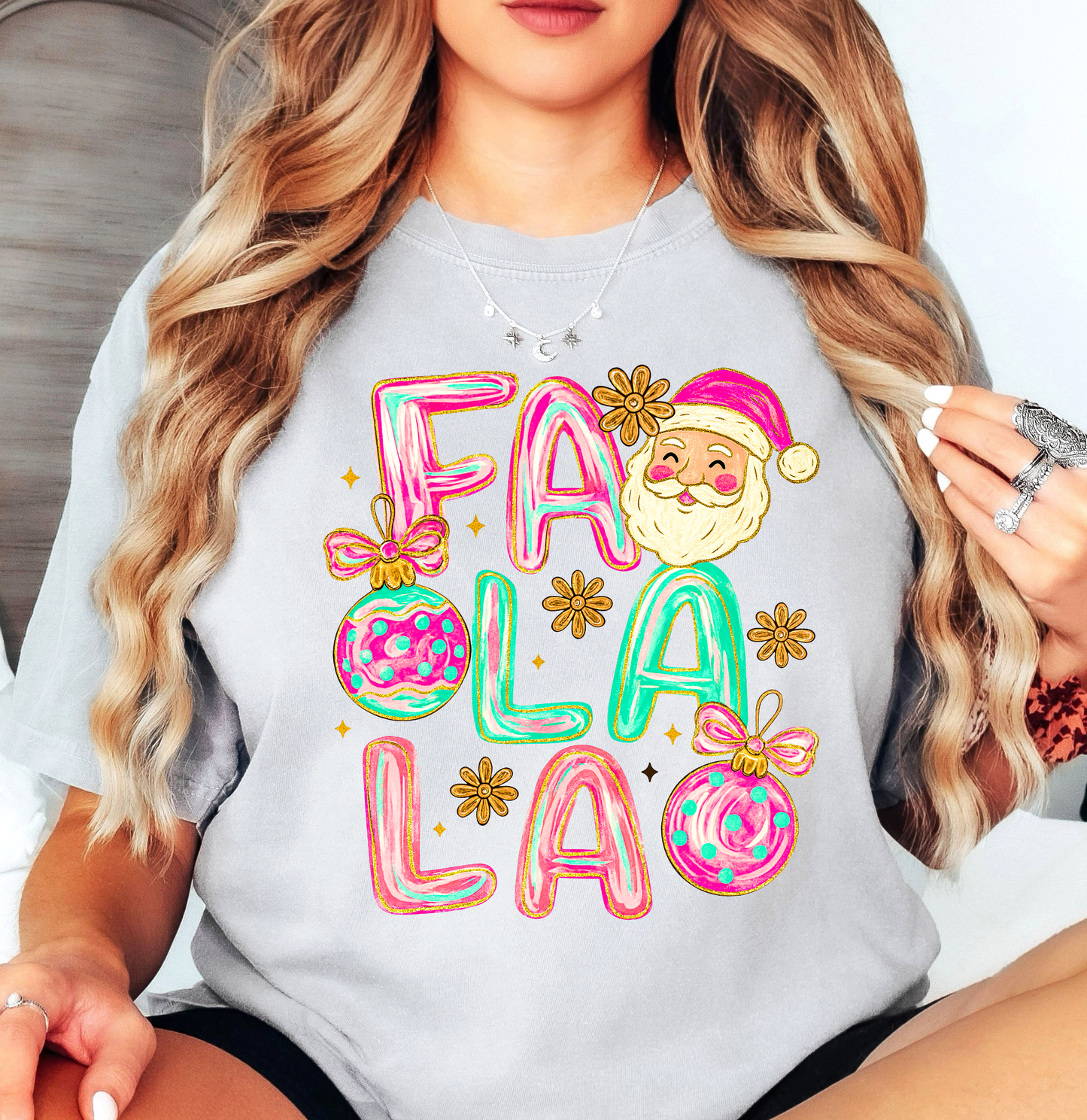 Cutie Fa La La Tee | Tis The Season Collection | Unisex Pre-Shrunk T-Shirt