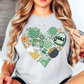 Lucky Heart Doodle Tee | Feeling Lucky Collection | Unisex Pre-Shrunk T-Shirt