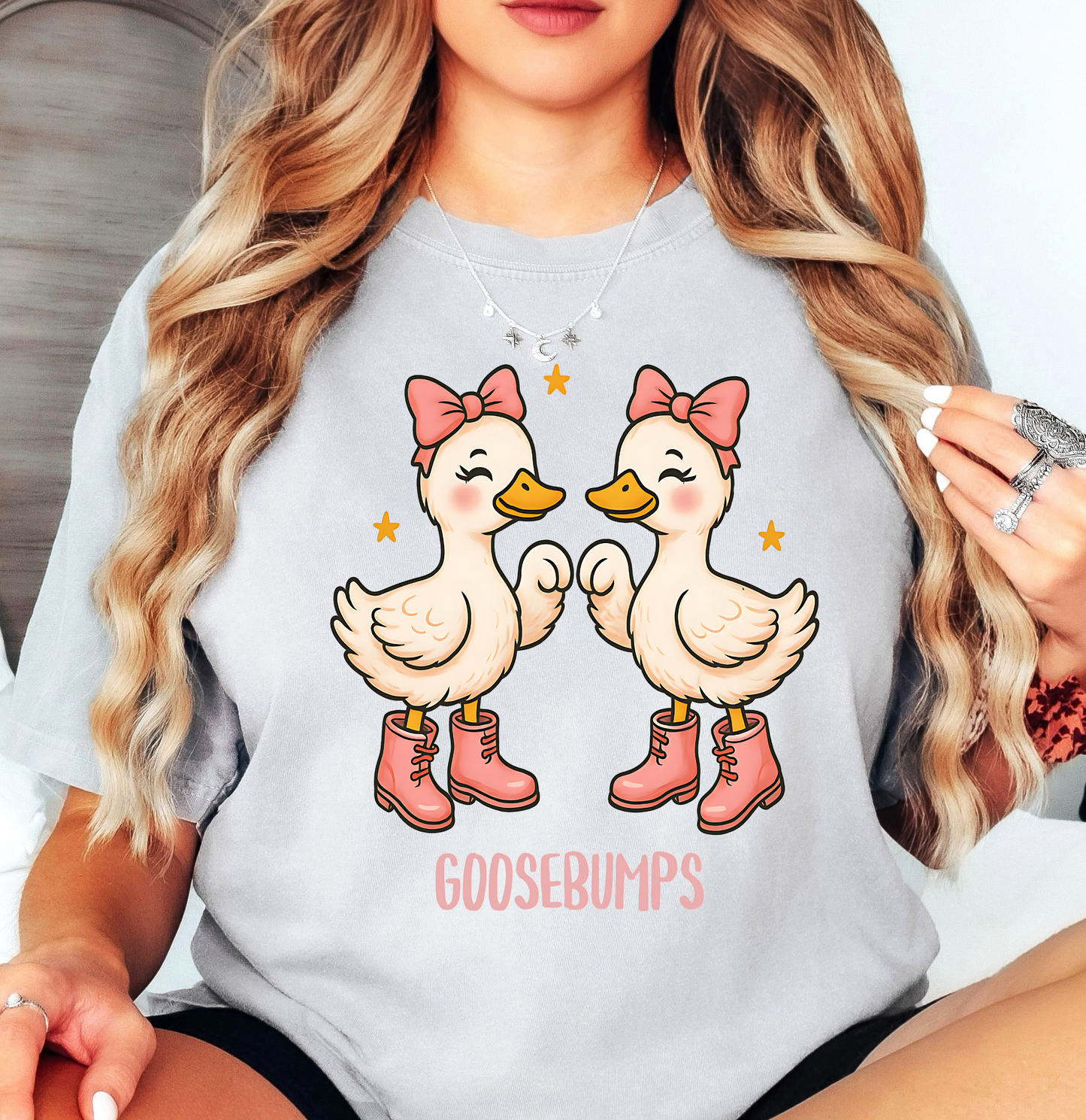 Cutie Goosebumps Tee | Groovy Vibes Collection | Unisex Pre-Shrunk T-Shirt