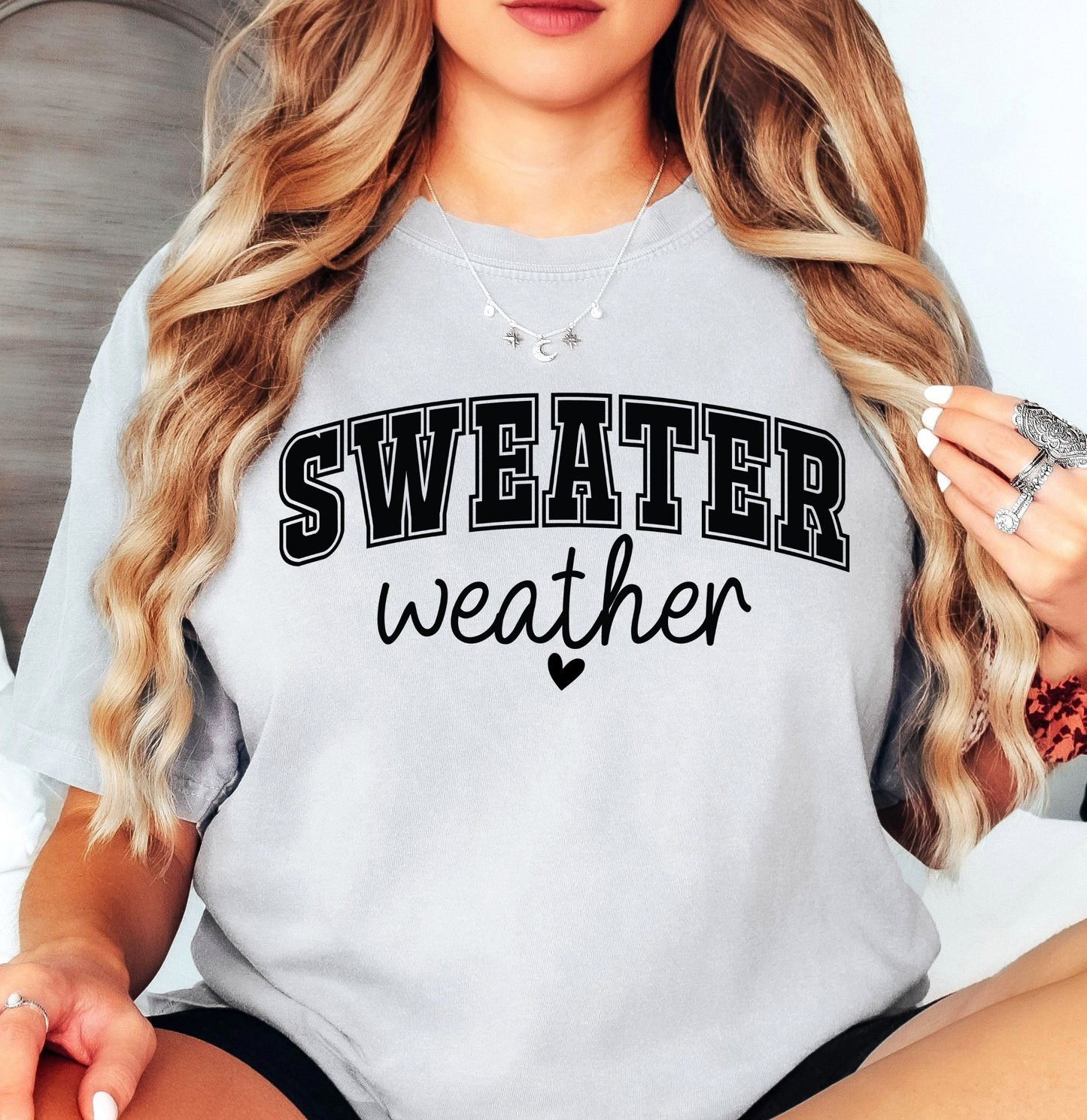 Sweater Weather Tee | Frosty Chic Collection | Unisex Pre-Shrunk T-Shirt