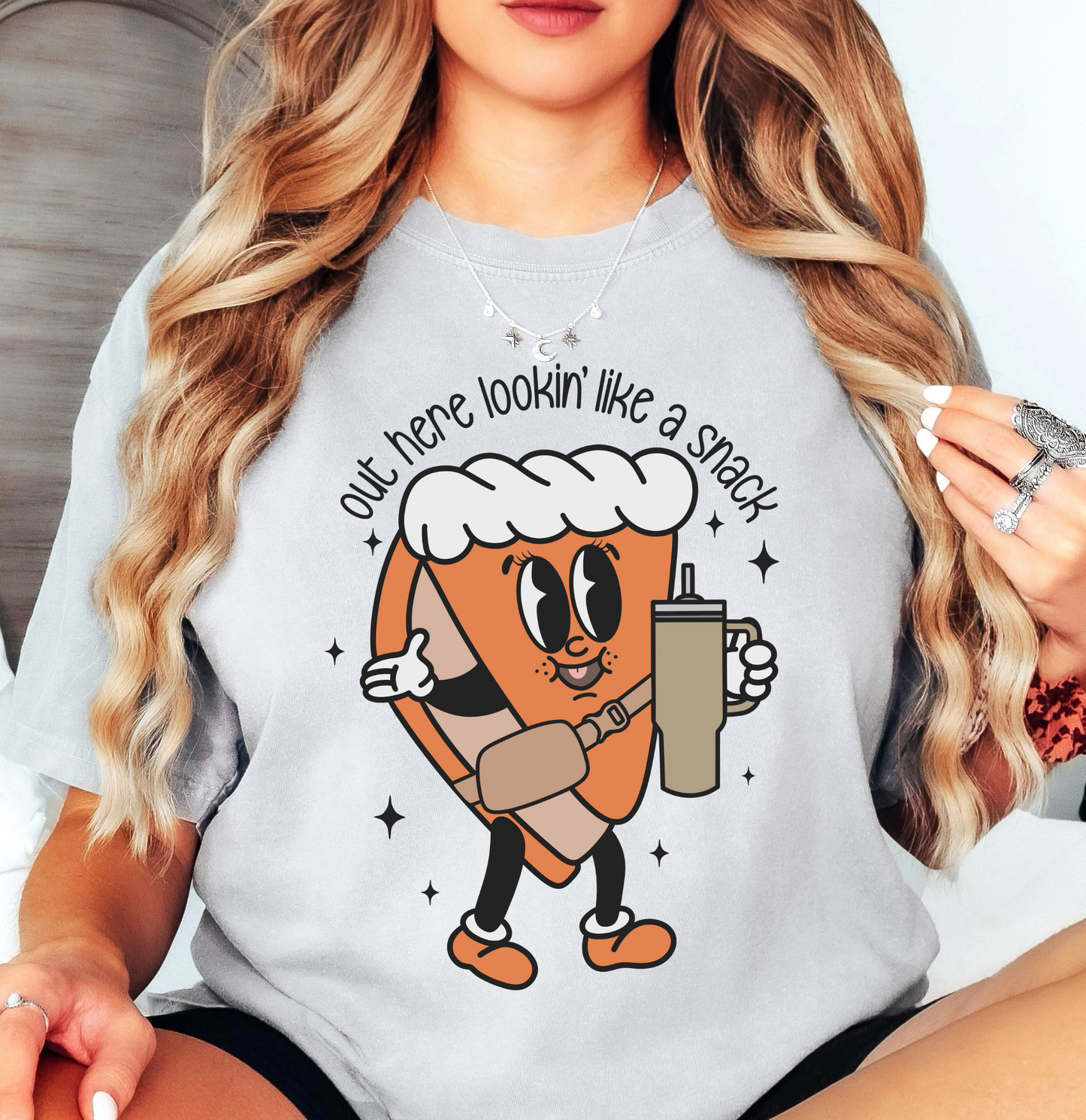 Out Here Lookin Like A Snack Pie Tee | Harvest Joy Collection | Unisex Pre-Shrunk T-Shirt