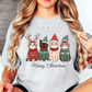 Meowy Cat Christmas Tee | Pawsitive Vibes Collection | Unisex Pre-Shrunk T-Shirt