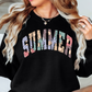 Floral Summer Sweatshirt | Beach Breeze Collection | Unique Gifts for Family Friends