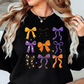 Spooky Halloween Bows Sweatshirt | Boo-tiful Vibes Collection | Unique Gifts for Family Friends