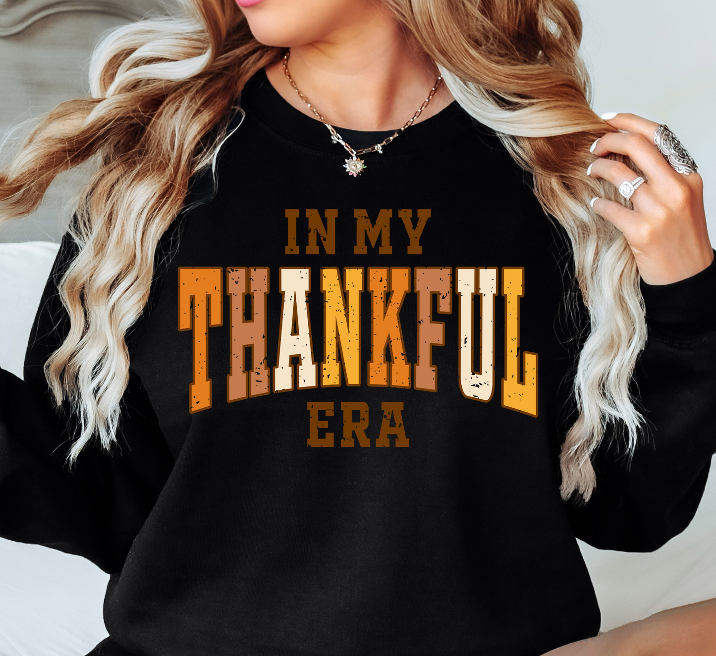 In My Thankful Era Sweatshirt | Harvest Joy Collection | Unique Gifts for Family Friends