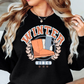 Distressed Winter Vibes Sweatshirt | Frosty Chic Collection | Unique Gifts for Family Friends