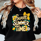 Sweet Summer Time Sweatshirt | Beach Breeze Collection | Unique Gifts for Family Friends