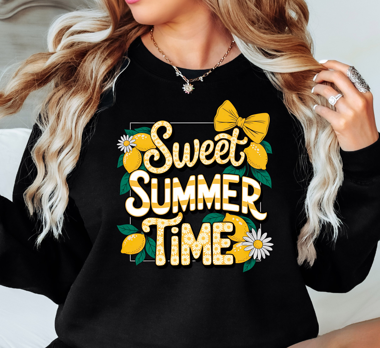 Sweet Summer Time Sweatshirt | Beach Breeze Collection | Unique Gifts for Family Friends
