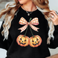 Pumpkin Cherries Sweatshirt | Boo-tiful Vibes Collection | Unique Gifts for Family Friends