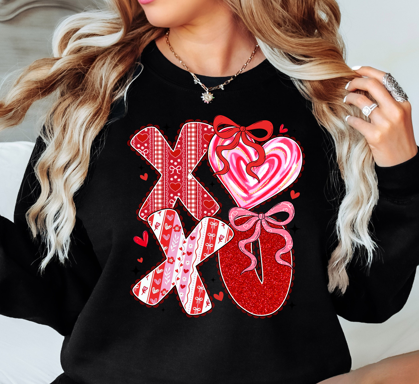 XoXo Preppy Love Sweatshirt | XoXo Love Collection | Unique Gifts for Family Friends
