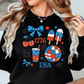 Preppy USA 1776 Sweatshirt | Stars and Stripes Collection | Unique Gifts for Family and Friends