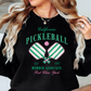 Cali Pickleball Sweatshirt | Groovy Vibes Collection | Unique Gifts for Family and Friends