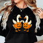 Spooky Goosebumps Sweatshirt | Boo-tiful Vibes Collection | Unique Gifts for Family Friends