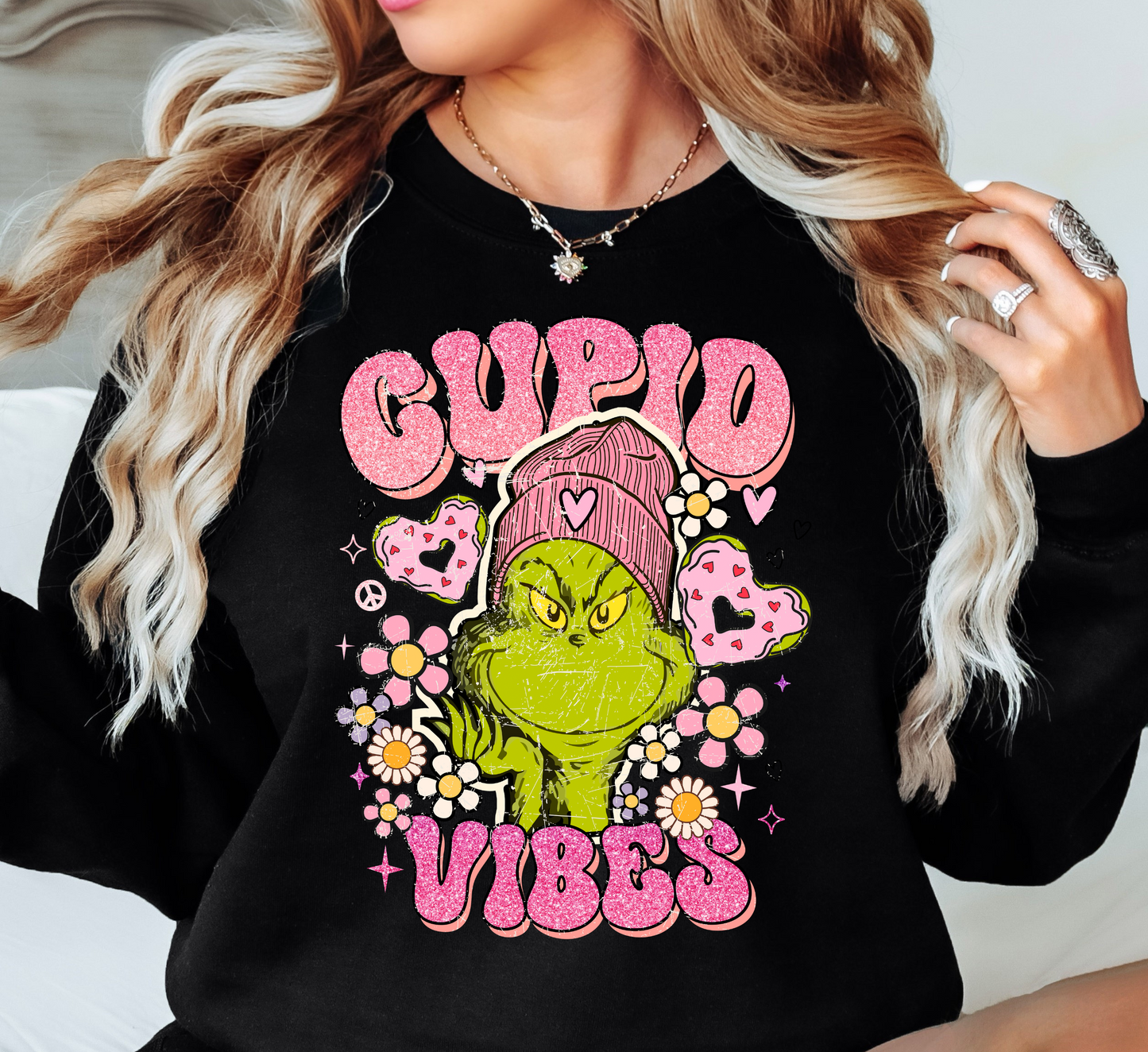 Cupid Vibes Sweatshirt | XoXo Love Collection | Unique Gifts for Family Friends