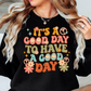 Retro Good Day Sweatshirt | Groovy Vibes Collection | Unique Gifts for Family and Friends