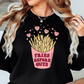 Fries Before Guys Sweatshirt | XoXo Love Collection | Unique Gifts for Family Friends