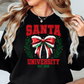 Santa University Sweatshirt | Tis The Season Collection | Unique Gifts for Family Friends
