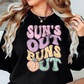 Suns Out Buns Out Sweatshirt | Beach Breeze Collection | Unique Gifts for Family Friends