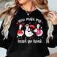 Goose Heart Go Honk Sweatshirt | XoXo Love Collection | Unique Gifts for Family Friends