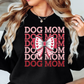 Dog Mom Coquette Sweatshirt | Pawsitive Vibes Collection | Unique Gifts for Family and Friends