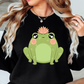 Spring Frog Sweatshirt | Spring Fling Collection | Unique Gifts for Family Friends