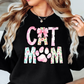 Preppy Cat Mom Sweatshirt | Pawsitive Vibes Collection | Unique Gifts for Family and Friends