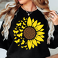 Sunflowers and Butterflies Sweatshirt | Hoppin' Into Spring Collection | Unique Gifts for Family Friends