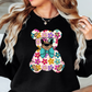 Floral Daisy Bear Sweatshirt | Hoppin' Into Spring Collection | Unique Gifts for Family Friends
