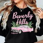 Beverly Hills Sweatshirt | Groovy Vibes Collection | Unique Gifts for Family and Friends