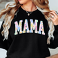 Retro Easter Mama Sweatshirt | Mama Mode Activated Collection | Unique Gifts for Family Friends