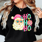 Santa Ho Ho Sweatshirt | Tis The Season Collection | Unique Gifts for Family Friends
