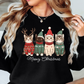 Meowy Cat Christmas Sweatshirt | Pawsitive Vibes Collection | Unique Gifts for Family and Friends