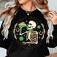 Dead Inside But Feelin Lucky Sweatshirt | Feeling Lucky Collection | Unique Gifts for Family Friends