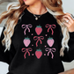 Strawberry and Bows Sweatshirt | Groovy Vibes Collection | Unique Gifts for Family and Friends
