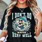 Don't Do Winter Well Tee | Frosty Chic Collection | Unisex Pre-Shrunk T-Shirt