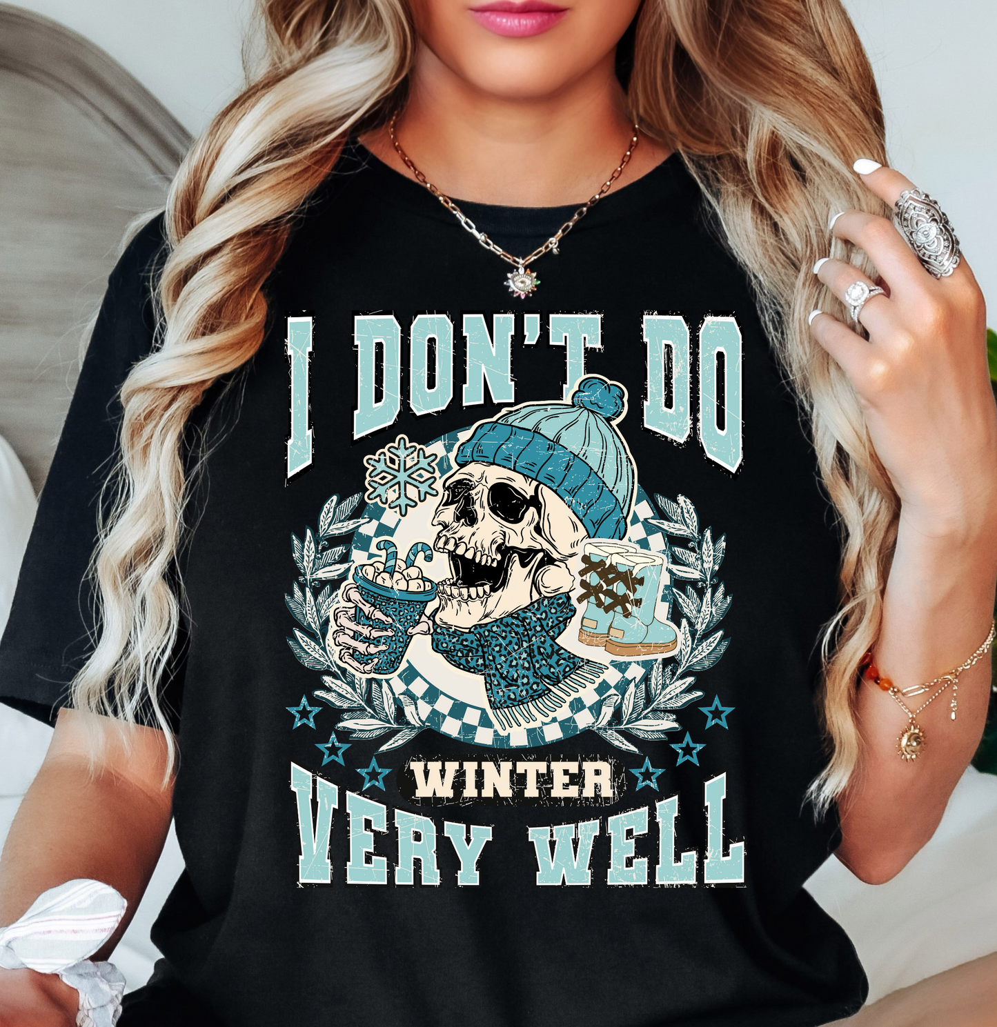 Don't Do Winter Well Tee | Frosty Chic Collection | Unisex Pre-Shrunk T-Shirt