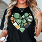 Lucky Heart Doodle Tee | Feeling Lucky Collection | Unisex Pre-Shrunk T-Shirt