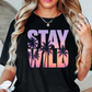 Stay Wild Palm Trees Tee | Beach Breeze Collection | Unisex Pre-Shrunk T-Shirt