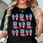 Coquette and Boots Tee | Stars and Stripes Collection | Unisex Pre-Shrunk T-Shirt