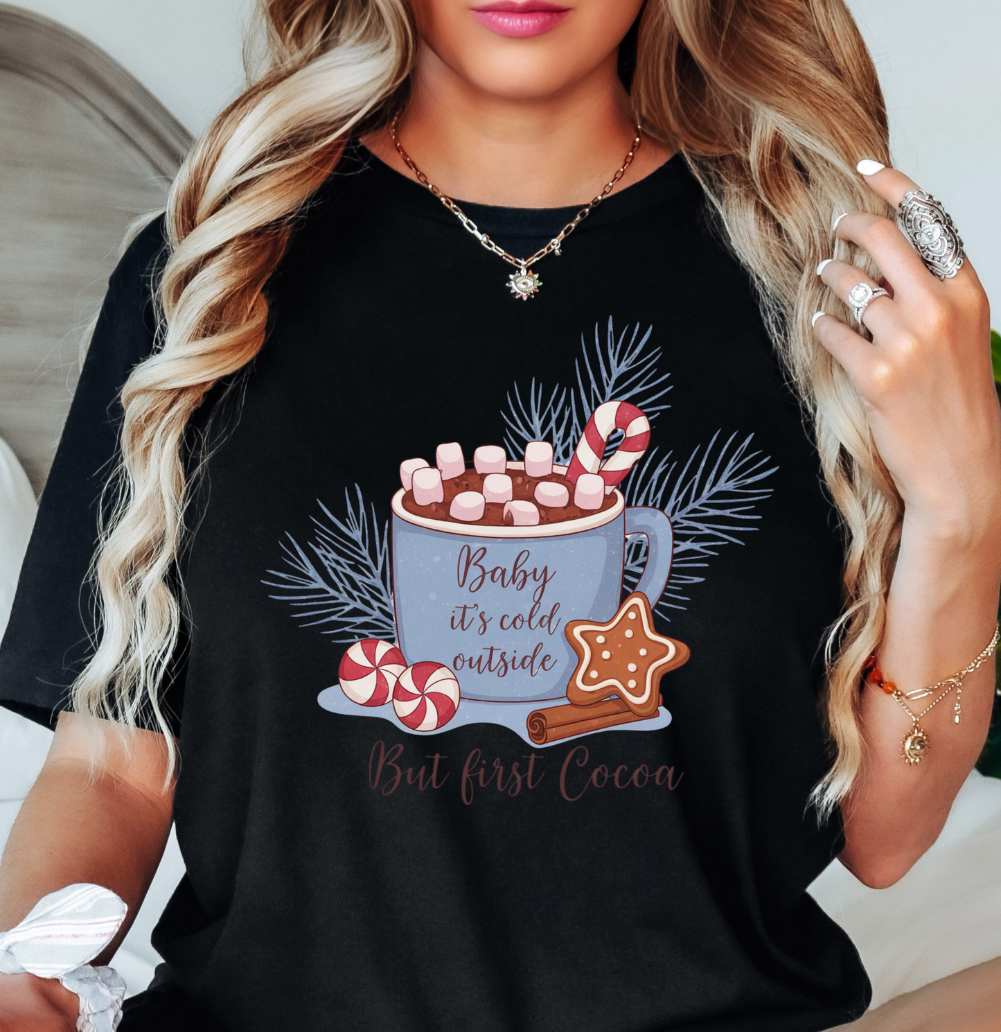 Baby Its Cold Outside Tee | Frosty Chic Collection | Unisex Pre-Shrunk T-Shirt
